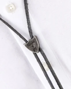 La Piscine Paris Collier en cuir à pendentif ajustable HTC*Homme Bijoux