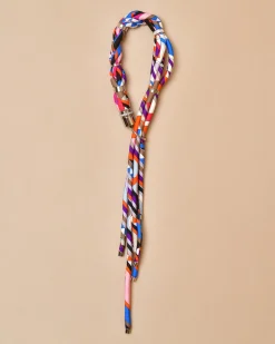 La Piscine Paris Collier en tissu imprimé à anneaux Emilio Pucci*Femme Bijoux