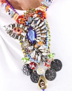 La Piscine Paris Collier ethniques à pierres et perles s Erickson Beamon*Femme Bijoux
