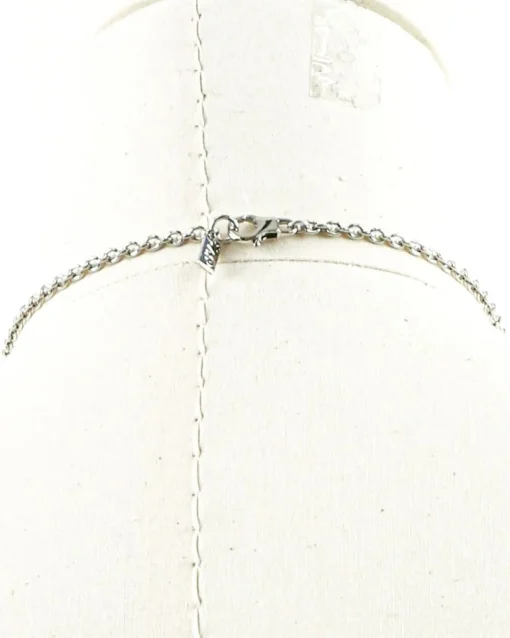 La Piscine Paris Collier métal rhodié Swarovski*Femme Bijoux
