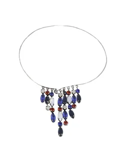 La Piscine Paris Collier ras du cou à pierres es Appartamento*Femme Bijoux