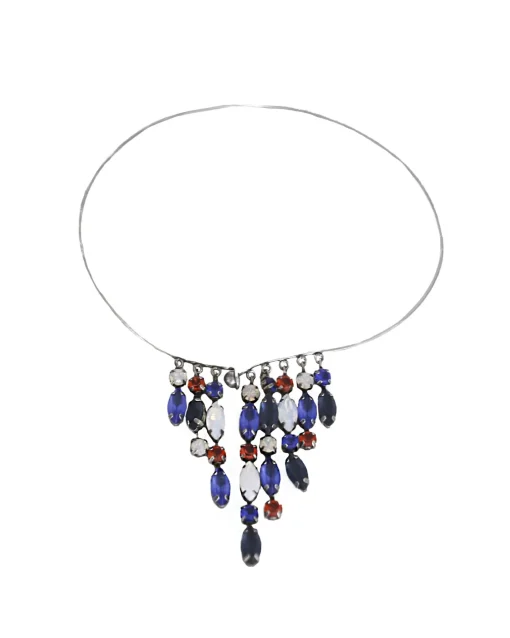 La Piscine Paris Collier ras du cou à pierres es Appartamento*Femme Bijoux