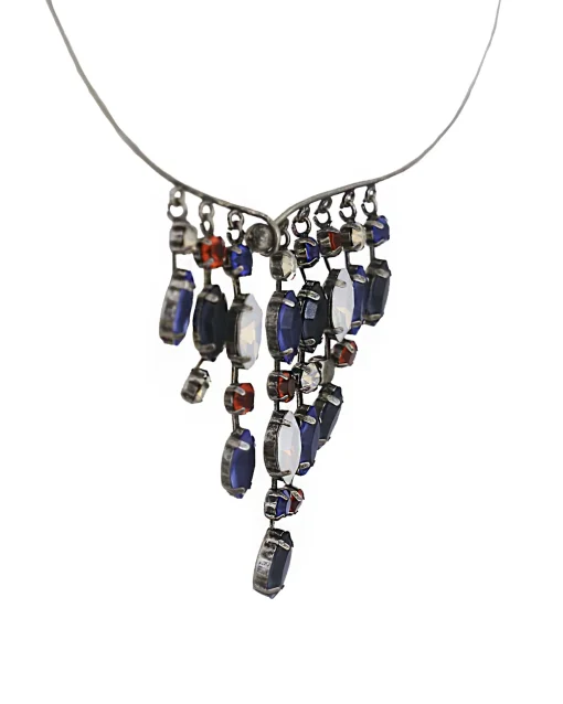 La Piscine Paris Collier ras du cou à pierres es Appartamento*Femme Bijoux