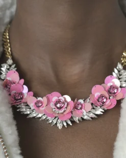 La Piscine Paris Collier à fleurs Shourouk*Femme Bijoux