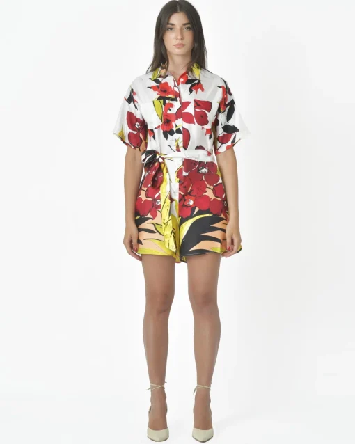 La Piscine Paris Combinaison à motif floral Sara Roka*Femme Combinaisons