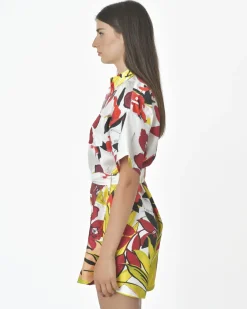 La Piscine Paris Combinaison à motif floral Sara Roka*Femme Combinaisons