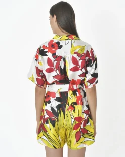La Piscine Paris Combinaison à motif floral Sara Roka*Femme Combinaisons