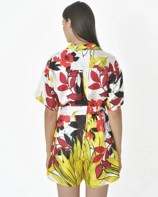 La Piscine Paris Combinaison à motif floral Sara Roka*Femme Combinaisons