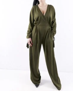 La Piscine Paris Combinaison en crêpe à pompons Alberta Ferretti*Femme Combinaisons