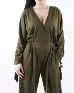 La Piscine Paris Combinaison en crêpe à pompons Alberta Ferretti*Femme Combinaisons