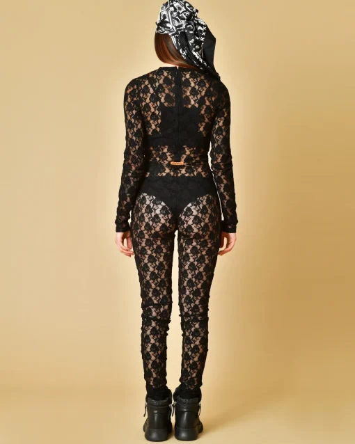 La Piscine Paris Combinaison en dentelle Heron Preston*Femme Combinaisons