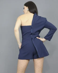 La Piscine Paris Combi-short asymétrique à strass Space Simona Corsellini*Femme Combinaisons