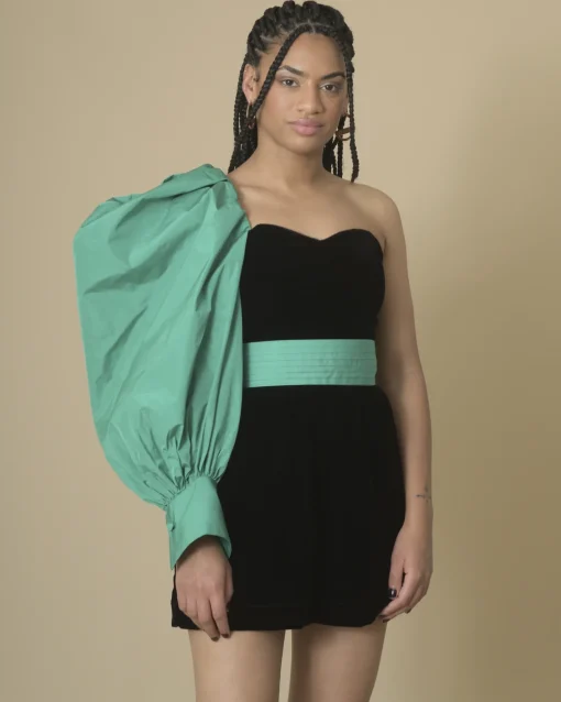 La Piscine Paris Combi-short one shoulder Space Simona Corsellini*Femme Combinaisons