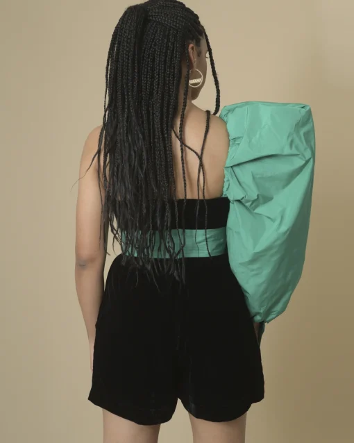 La Piscine Paris Combi-short one shoulder Space Simona Corsellini*Femme Combinaisons