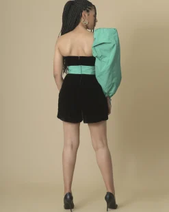 La Piscine Paris Combi-short one shoulder Space Simona Corsellini*Femme Combinaisons