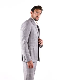 La Piscine Paris Costume 2 pièces en laine à carreaux Roda*Homme Costumes