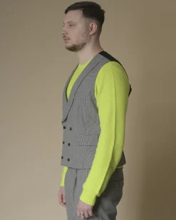 La Piscine Paris Costume 3 pièces pied-de-poule Gabriele Pasini*Homme Costumes