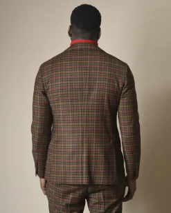 La Piscine Paris Costume en laine à carreaux Gabriele Pasini*Homme Costumes