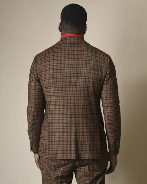 La Piscine Paris Costume en laine à carreaux Gabriele Pasini*Homme Costumes