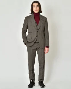 La Piscine Paris Costume trois pièces à rayures Gabriele Pasini*Homme Costumes