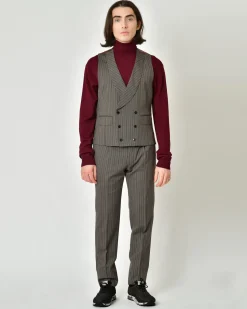 La Piscine Paris Costume trois pièces à rayures Gabriele Pasini*Homme Costumes
