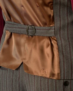 La Piscine Paris Costume trois pièces à rayures Gabriele Pasini*Homme Costumes