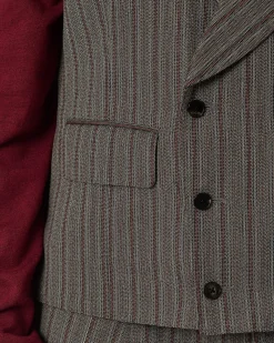 La Piscine Paris Costume trois pièces à rayures Gabriele Pasini*Homme Costumes