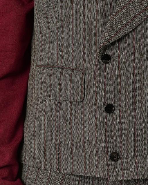 La Piscine Paris Costume trois pièces à rayures Gabriele Pasini*Homme Costumes