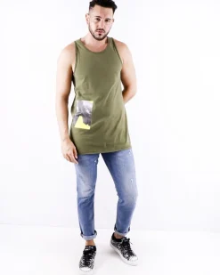 La Piscine Paris Débardeur à flocage fantaisie Damir Doma*Homme T-Shirts