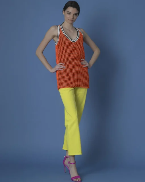 La Piscine Paris Débardeur et noire perforée Damir Doma*Femme T-Shirts