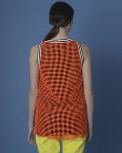 La Piscine Paris Débardeur et noire perforée Damir Doma*Femme T-Shirts