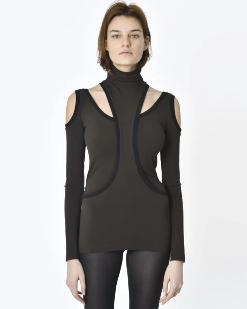 La Piscine Paris Double top biais noir Plein Sud*Femme Tops