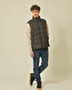 La Piscine Paris Doudoune sans manches bicolore People Of Shibuya*Homme Blousons & Vestes