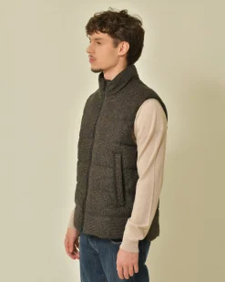 La Piscine Paris Doudoune sans manches bicolore People Of Shibuya*Homme Blousons & Vestes