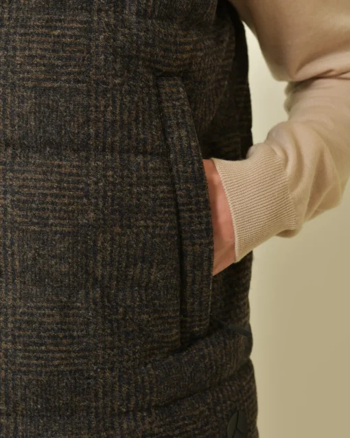 La Piscine Paris Doudoune sans manches bicolore People Of Shibuya*Homme Blousons & Vestes
