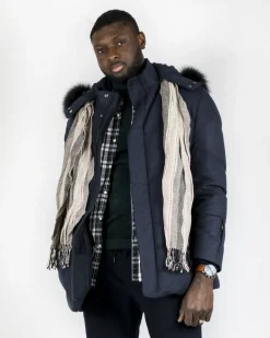 La Piscine Paris Echarpe en laine rayée Corneliani*Homme Écharpes, Foulards