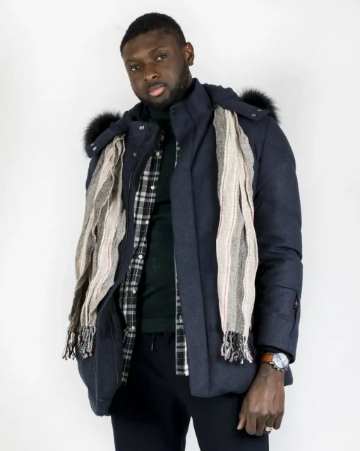 La Piscine Paris Echarpe en laine rayée Corneliani*Homme Écharpes, Foulards