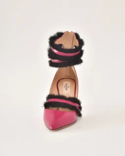 La Piscine Paris Escarpins à détails en fourrure Valentino*Femme Chaussures