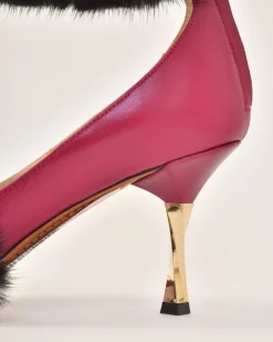 La Piscine Paris Escarpins à détails en fourrure Valentino*Femme Chaussures