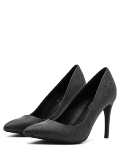 La Piscine Paris Escarpins à talon en cuir à logo Liu Jo*Femme Chaussures