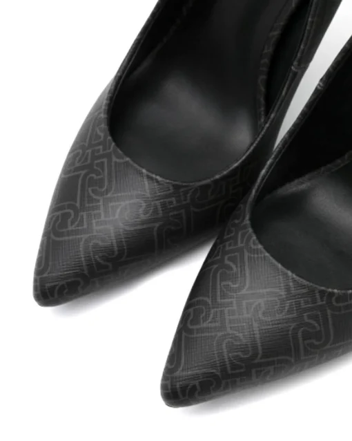 La Piscine Paris Escarpins à talon en cuir à logo Liu Jo*Femme Chaussures