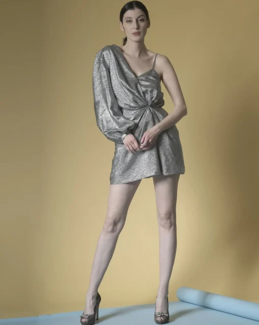 La Piscine Paris Escarpins en cuir à bouts ouverts ornées de cristaux Guess*Femme Chaussures