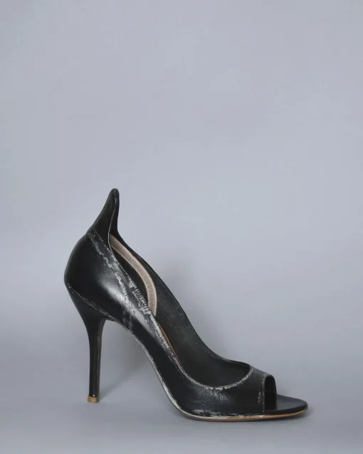 La Piscine Paris Escarpins en cuir effet tâché Premiata*Femme Chaussures