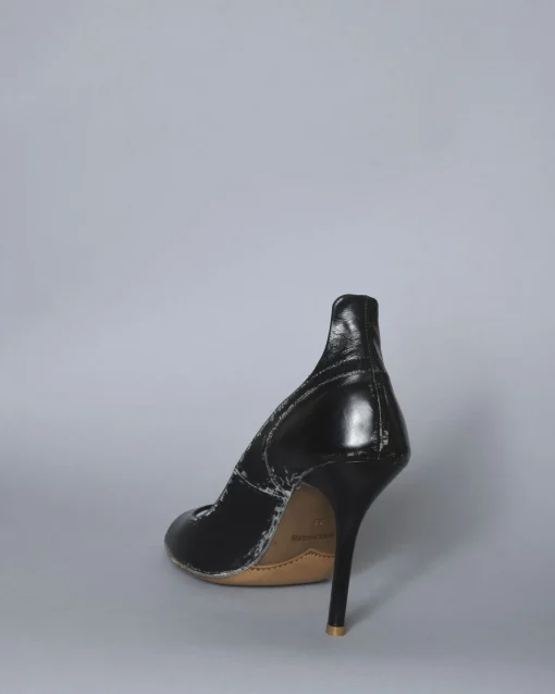 La Piscine Paris Escarpins en cuir effet tâché Premiata*Femme Chaussures