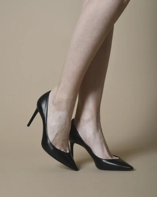 La Piscine Paris Escarpins en cuir Saint Laurent*Femme Chaussures