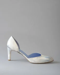 La Piscine Paris Escarpins en cuir vernis tie & dye Antonio Barbato*Femme Chaussures