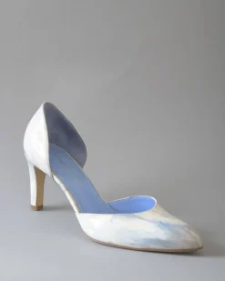 La Piscine Paris Escarpins en cuir vernis tie & dye Antonio Barbato*Femme Chaussures