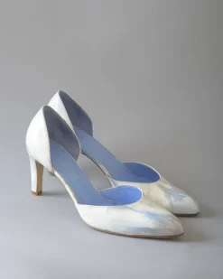 La Piscine Paris Escarpins en cuir vernis tie & dye Antonio Barbato*Femme Chaussures