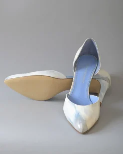 La Piscine Paris Escarpins en cuir vernis tie & dye Antonio Barbato*Femme Chaussures