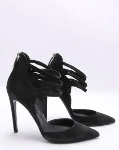 La Piscine Paris Escarpins en daim à multiples brides Ballin*Femme Chaussures